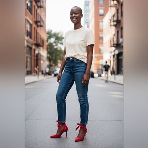 Elegant Red Women's Shoes